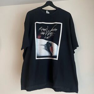 Roger Waters The Wall Live 1988 black cotton t-shirt #RogerWaters #TheWall